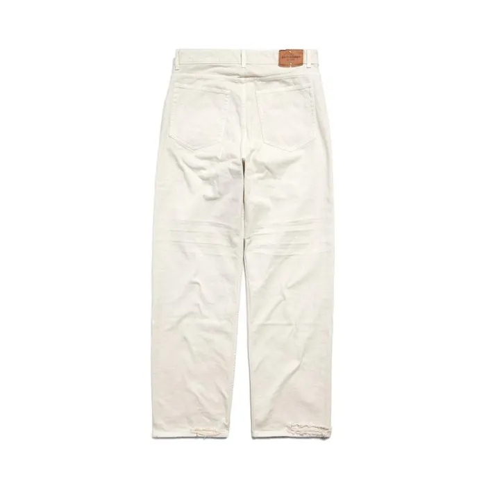 Balenciaga Pants Women Women039s Loose Fit Pants In White White Balenciaga Pants Women Women039s Loose Fit Pants In White White