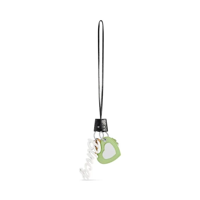 Balenciaga Phone Accessories and Keyrings WomenMen Le City Charm Heart In Blackgreen Blackgreen Balenciaga Phone Accessories and Keyrings WomenMen Le City Charm Heart In Blackgreen Blackgreen