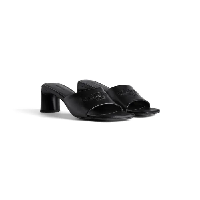 Balenciaga Pumps and Heels Women Women039s Duty Free 60mm Sandal In Black Black Balenciaga Pumps and Heels Women Women039s Duty Free 60mm Sandal In Black Black