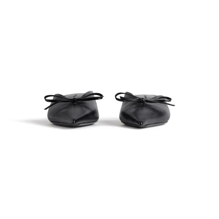 Balenciaga Pumps and Heels Women Women039s Knife Bow 40mm Mule In Black Black