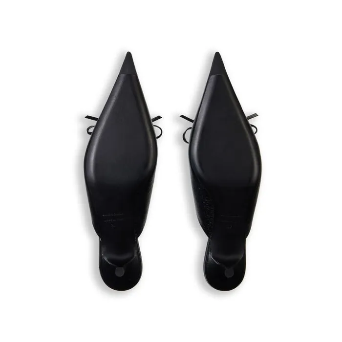 Balenciaga Pumps and Heels Women Women039s Knife Bow 40mm Mule In Black Black