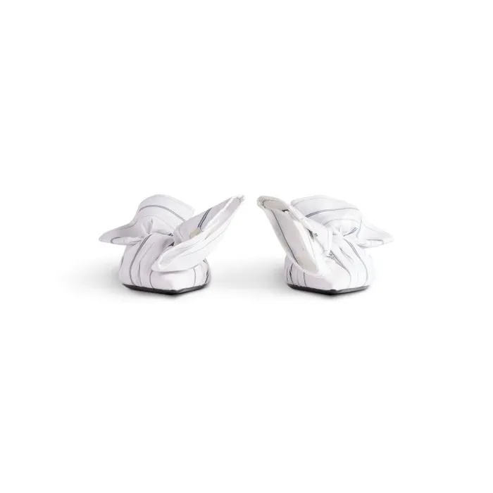 Balenciaga Pumps and Heels Women Women039s Knife Chemise 40mm Slingback In White White
