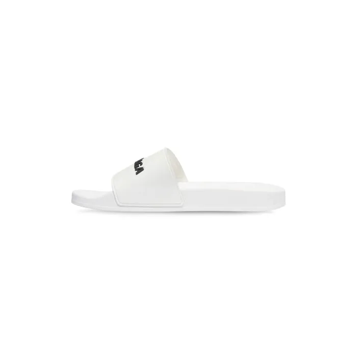 Balenciaga Sandals and Mules Women Women039s Pool Slide Sandal In White Black White Black Balenciaga Sandals and Mules Women Women039s Pool Slide Sandal In White Black White Black