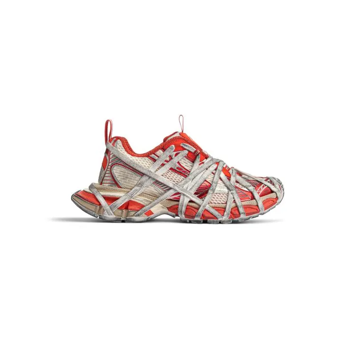 Balenciaga Sneakers Men Men039s 3xl Extreme Lace Sneaker In Orangebeige Orangebeige Balenciaga Sneakers Men Men039s 3xl Extreme Lace Sneaker In Orangebeige Orangebeige