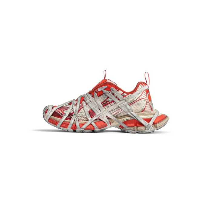 Balenciaga Sneakers Men Men039s 3xl Extreme Lace Sneaker In Orangebeige Orangebeige Balenciaga Sneakers Men Men039s 3xl Extreme Lace Sneaker In Orangebeige Orangebeige