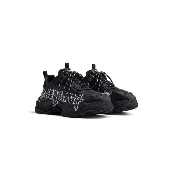 Balenciaga Sneakers Men Men039s Triple S Sneaker Diy Metal In Blackwhite Blackwhite Balenciaga Sneakers Men Men039s Triple S Sneaker Diy Metal In Blackwhite Blackwhite