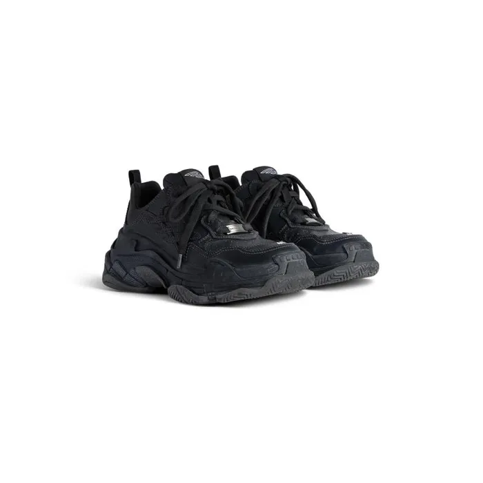 Balenciaga Sneakers Men Men039s Triple S Sporty Sneaker In Black Black Balenciaga Sneakers Men Men039s Triple S Sporty Sneaker In Black Black