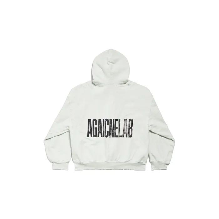 Balenciaga Sweatshirts and Hoodies Men Men039s Agaicnelab Zipup Hoodie Regular Fit In White White Balenciaga Sweatshirts and Hoodies Men Men039s Agaicnelab Zipup Hoodie Regular Fit In White White