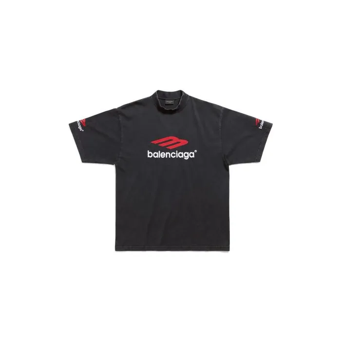 Balenciaga Tshirts Men 3b Sports Icon Tshirt Medium Fit In Blackredwhite Blackredwhite Balenciaga Tshirts Men 3b Sports Icon Tshirt Medium Fit In Blackredwhite Blackredwhite