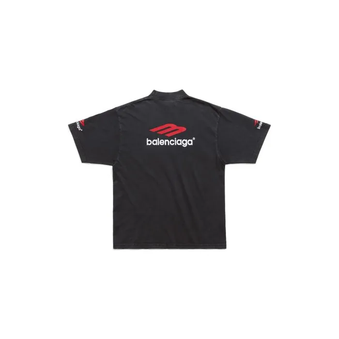 Balenciaga Tshirts Men 3b Sports Icon Tshirt Medium Fit In Blackredwhite Blackredwhite Balenciaga Tshirts Men 3b Sports Icon Tshirt Medium Fit In Blackredwhite Blackredwhite