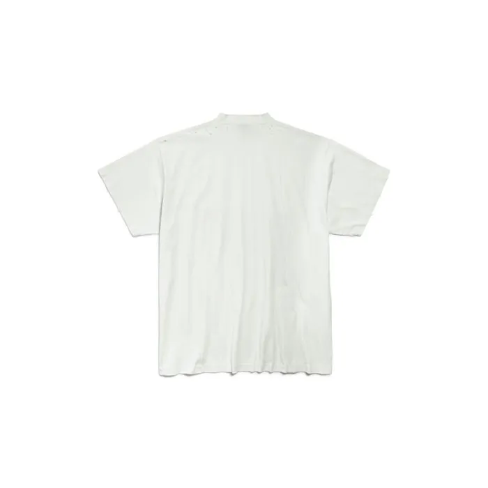 Balenciaga Tshirts Men Men039s Agaicnelab Tshirt Oversized Fit In White White Balenciaga Tshirts Men Men039s Agaicnelab Tshirt Oversized Fit In White White