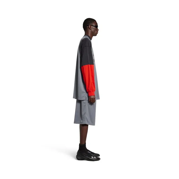 Balenciaga Tshirts Men Men039s Under Armour Triple Layered Tshirt In Greyblackred Greyblackred Balenciaga Tshirts Men Men039s Under Armour Triple Layered Tshirt In Greyblackred Greyblackred