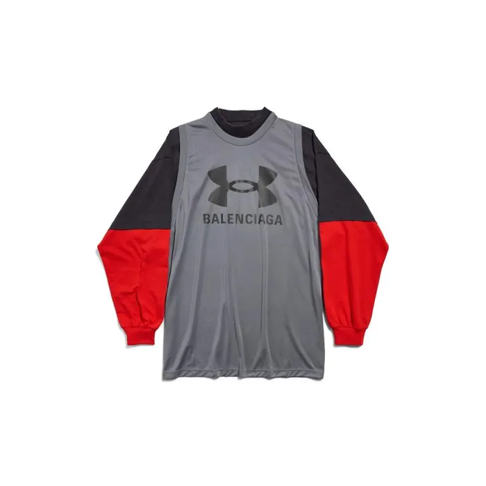 Balenciaga Tshirts Men Men039s Under Armour Triple Layered Tshirt In Greyblackred Greyblackred Balenciaga Tshirts Men Men039s Under Armour Triple Layered Tshirt In Greyblackred Greyblackred