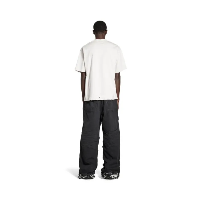 Balenciaga Tshirts WomenMen Paris Liberty Tshirt Medium Fit In Off White Off White Balenciaga Tshirts WomenMen Paris Liberty Tshirt Medium Fit In Off White Off White