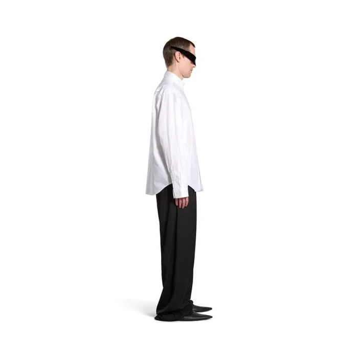 Balenciaga Tops and Shirts Men Men039s Political Stencil Shirt Large Fit In White White Balenciaga Tops and Shirts Men Men039s Political Stencil Shirt Large Fit In White White