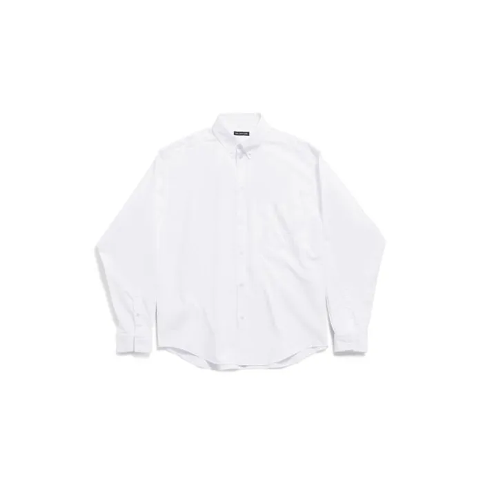 Balenciaga Tops and Shirts Men Men039s Political Stencil Shirt Large Fit In White White Balenciaga Tops and Shirts Men Men039s Political Stencil Shirt Large Fit In White White