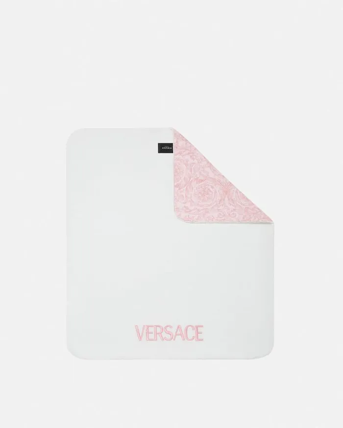 Barocco Padded Baby Blanket Pinkprint Children Versace Accessories
