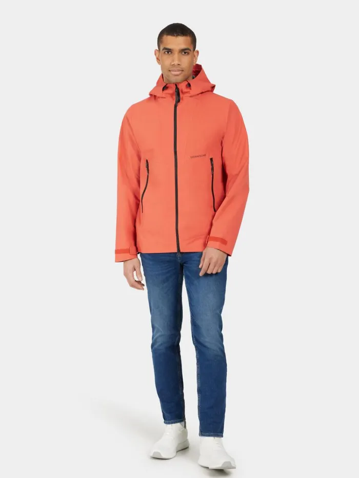 Basil Men039s Jacket 4 Brique Red Men Didriksons Spring Jackets