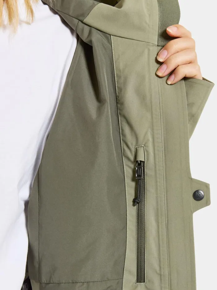 Bea Parka Dusty Olive Women Didriksons Spring Jackets