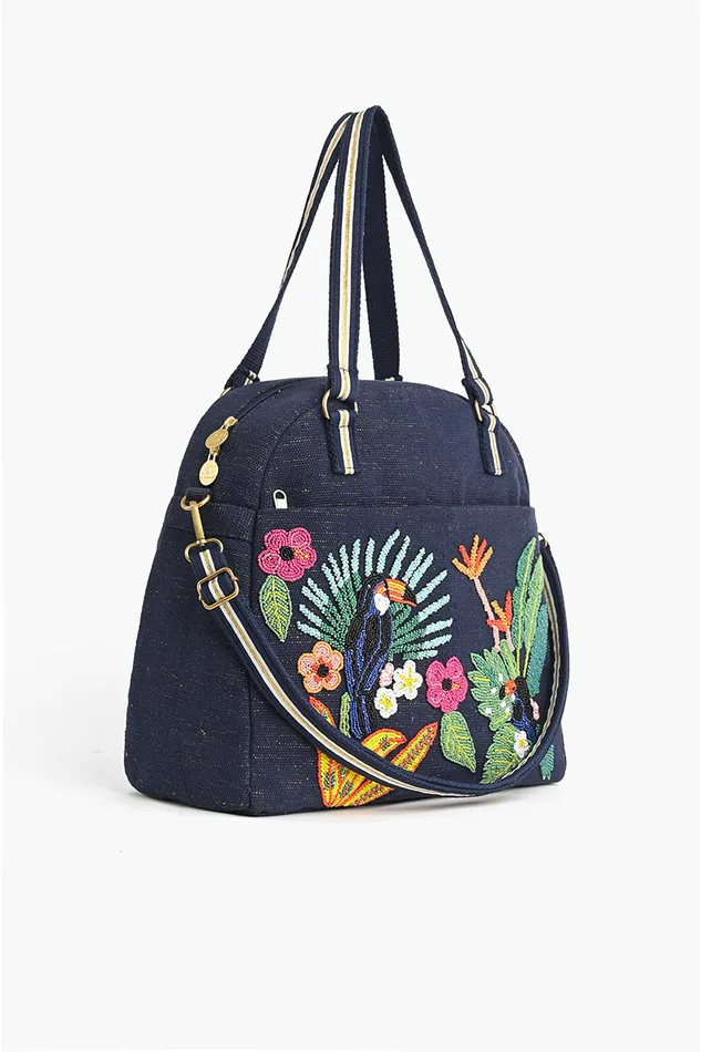 Beach Bags Tropical Travel Bag with Eye Mask America and Beyond Women