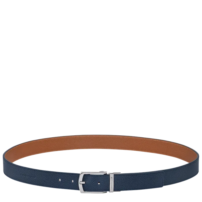 Belts Longchamp Men Le Foulonn Men8217s belt NavyCaramel