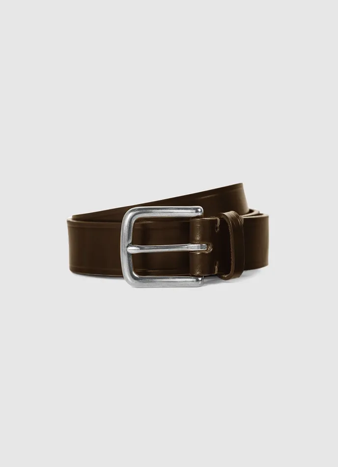 Belts ussunspel Men Leather Belt Brown
