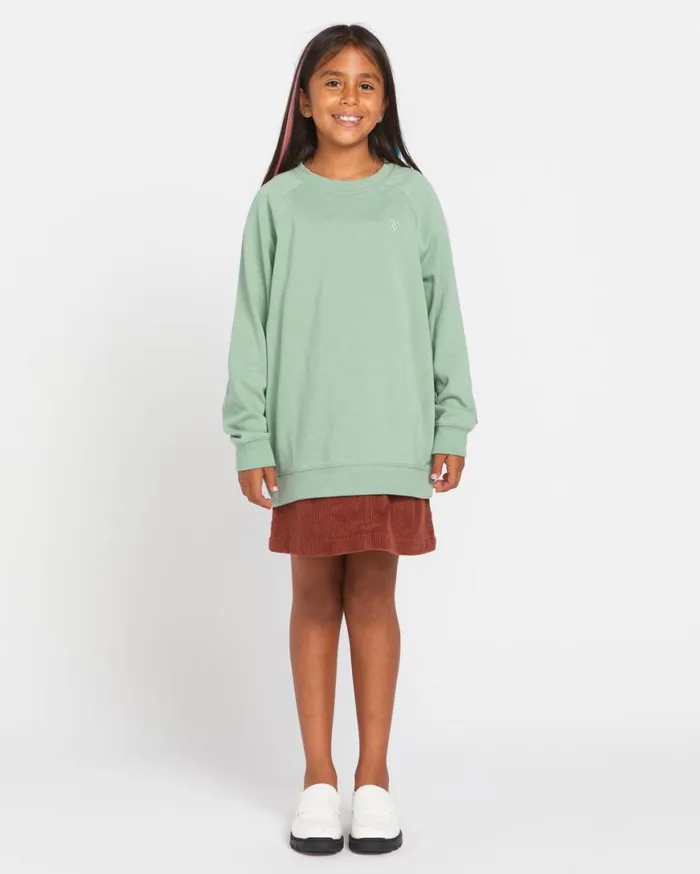 Big Girls Truly Stokin Pullover Hoodie 8211 Sea Spray Kids Volcom Hoodies and Sweatshirts Big Girls Truly Stokin Pullover Hoodie 8211 Sea Spray Kids Volcom Hoodies and Sweatshirts