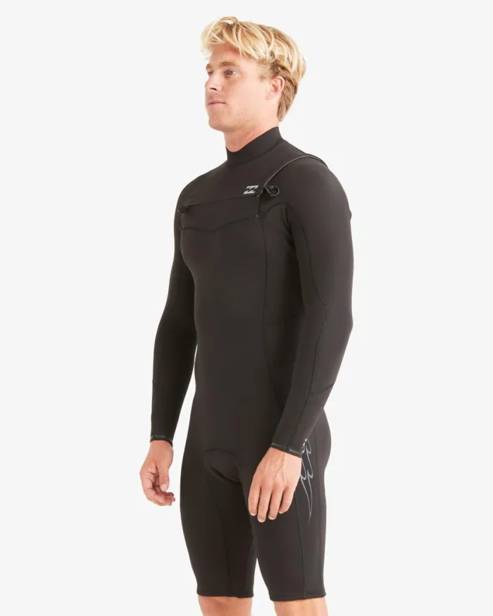 Billabong 22mm Absolute Long Sleeve Chest Zip Springsuit Black Mens Wetsuits Billabong 22mm Absolute Long Sleeve Chest Zip Springsuit Black Mens Wetsuits