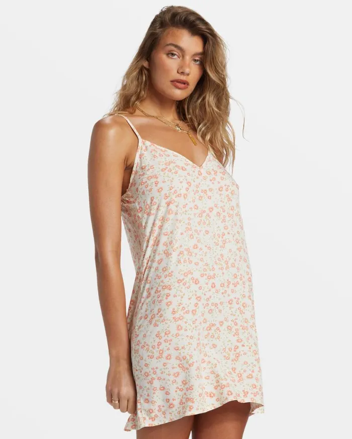 Billabong 90039s Babe Mini Slip Dress White Cap Womens Dresses Billabong 90039s Babe Mini Slip Dress White Cap Womens Dresses