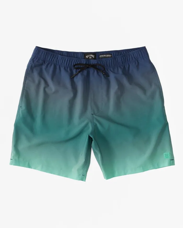Billabong ADiv Surftrek Elastic Waist Shorts 17034 Jade Mens Shorts