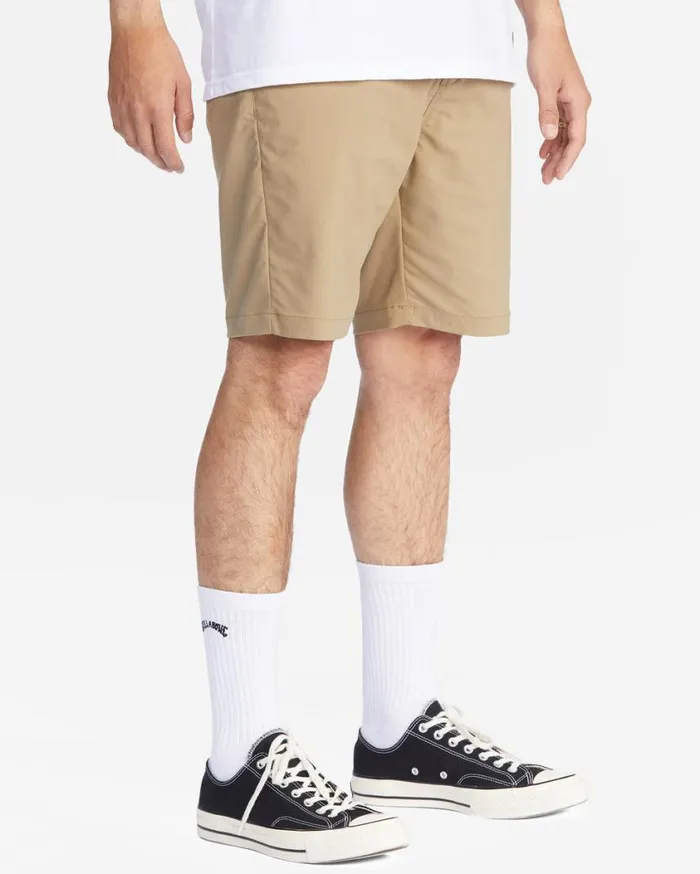 Billabong ADiv Surftrek Journey Shorts 20034 Gravel Mens Shorts Billabong ADiv Surftrek Journey Shorts 20034 Gravel Mens Shorts