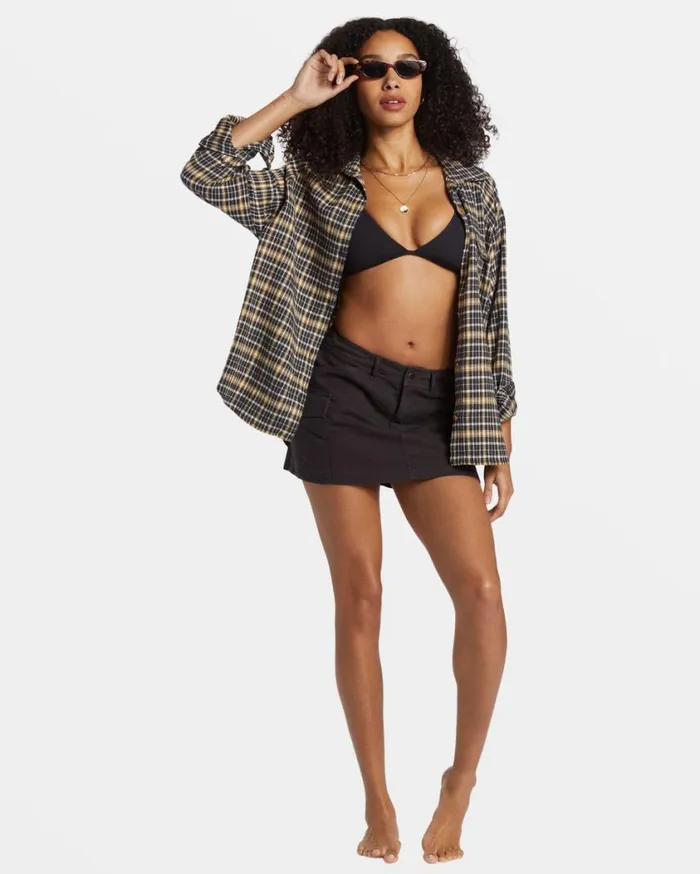 Billabong Best Time Long Sleeve Shirt Hemp 2 Womens Tops Billabong Best Time Long Sleeve Shirt Hemp 2 Womens Tops