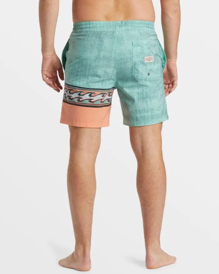 Billabong Burleigh Layback Boardshorts Dusty Teal Mens Short Length 16034 8211 175034 Billabong Burleigh Layback Boardshorts Dusty Teal Mens Short Length 16034 8211 175034