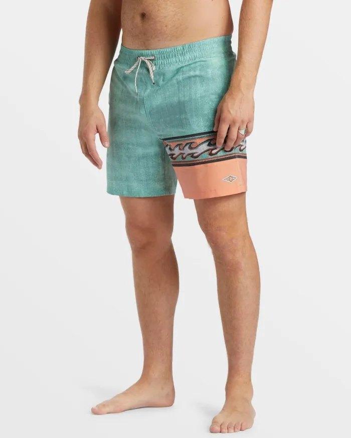 Billabong Burleigh Layback Boardshorts Dusty Teal Mens Short Length 16034 8211 175034 Billabong Burleigh Layback Boardshorts Dusty Teal Mens Short Length 16034 8211 175034