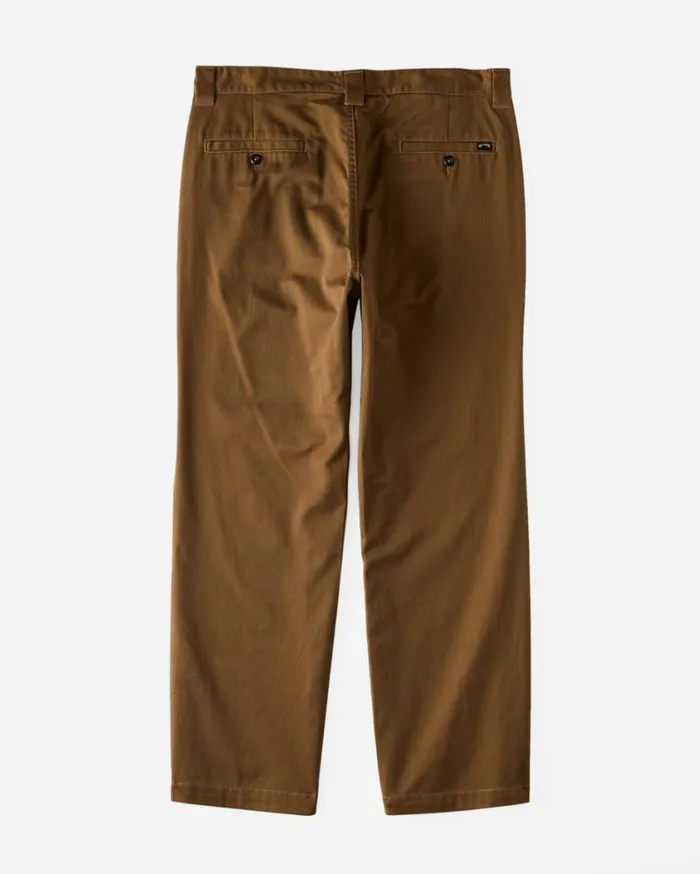 Billabong Carter Workwear Pants Otter Mens Jeans and Pants Billabong Carter Workwear Pants Otter Mens Jeans and Pants