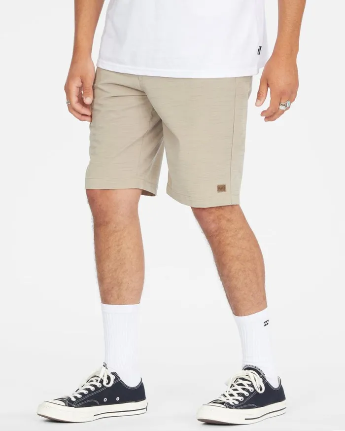 Billabong Crossfire Slub Submersible Shorts 21034 Light Khaki Mens Shorts Billabong Crossfire Slub Submersible Shorts 21034 Light Khaki Mens Shorts