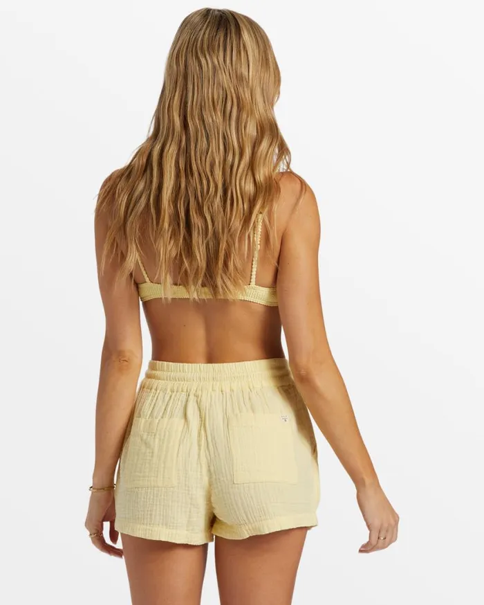 Billabong Day Tripper Shorts Mellow Yellow Womens Shorts Billabong Day Tripper Shorts Mellow Yellow Womens Shorts