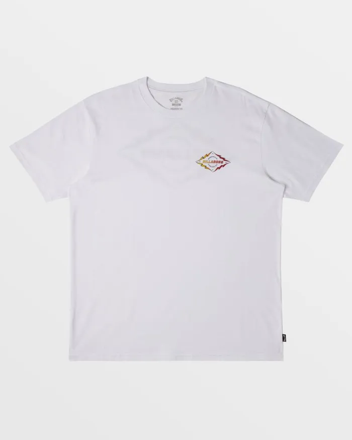Billabong Diamond Spear TShirt White Mens TShirts Billabong Diamond Spear TShirt White Mens TShirts