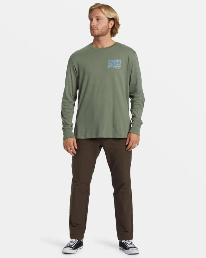 Billabong Diversity Long Sleeve Tshirt Fern Mens TShirts Billabong Diversity Long Sleeve Tshirt Fern Mens TShirts