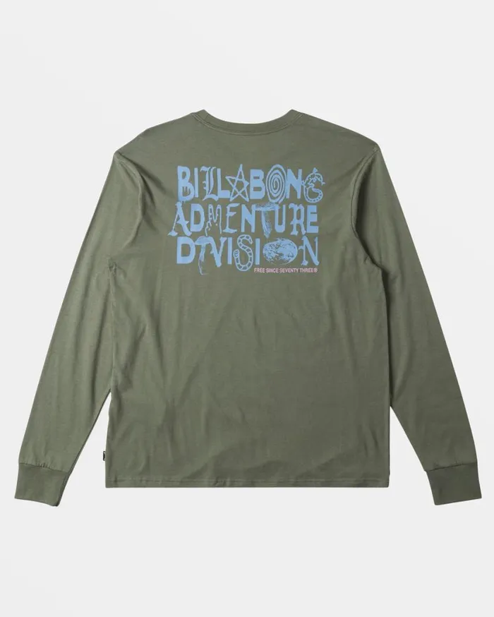 Billabong Diversity Long Sleeve Tshirt Fern Mens TShirts Billabong Diversity Long Sleeve Tshirt Fern Mens TShirts