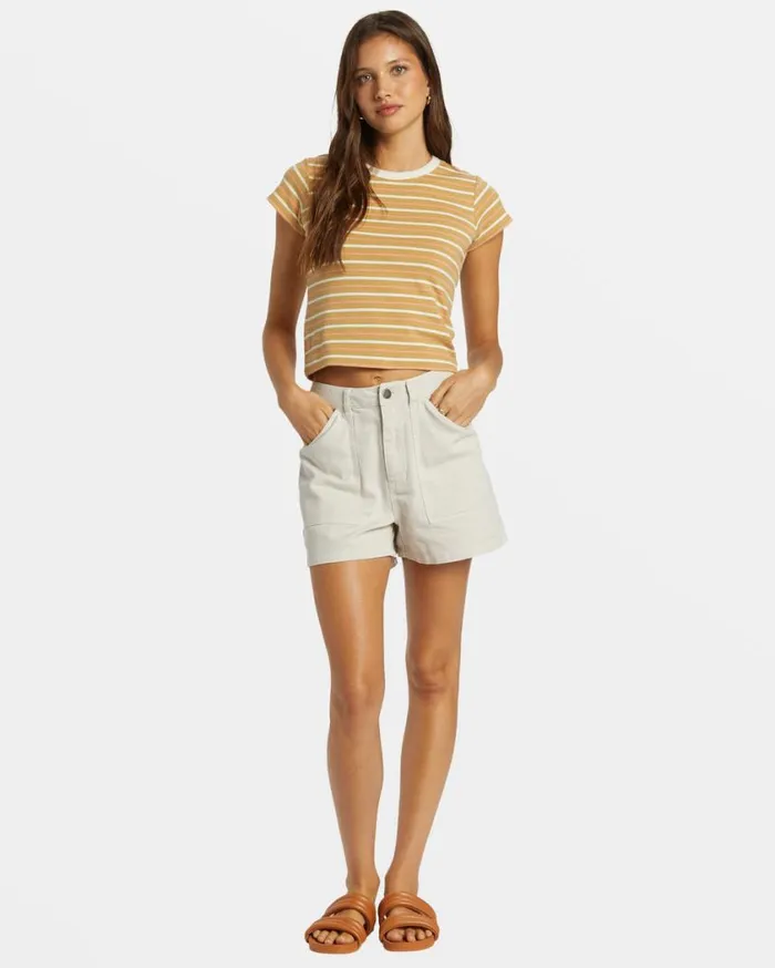 Billabong Feelin It TShirt Hemp 2 Womens Tops Billabong Feelin It TShirt Hemp 2 Womens Tops
