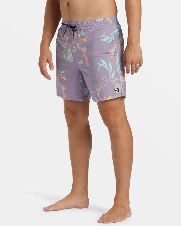 Billabong Good Times Layback 16034 Volley Shorts Purple Ash Womens Boardshorts Billabong Good Times Layback 16034 Volley Shorts Purple Ash Womens Boardshorts
