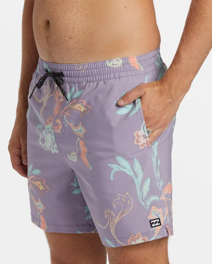 Billabong Good Times Layback 16034 Volley Shorts Purple Ash Womens Boardshorts Billabong Good Times Layback 16034 Volley Shorts Purple Ash Womens Boardshorts