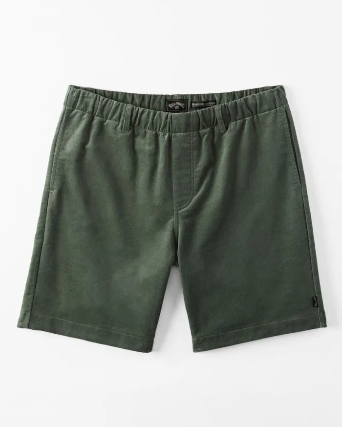 Billabong Larry Layback Corduroy 18034 Elastic Waist Shorts Surplus Mens Shorts Billabong Larry Layback Corduroy 18034 Elastic Waist Shorts Surplus Mens Shorts