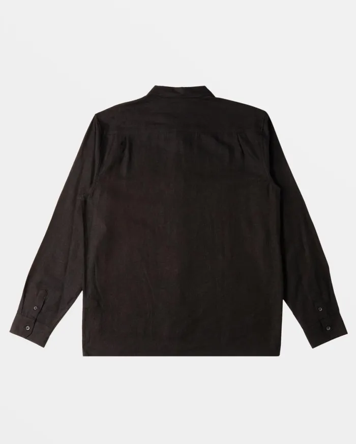 Billabong Ricardo Long Sleeve Shirt Black Mens Shirts Billabong Ricardo Long Sleeve Shirt Black Mens Shirts