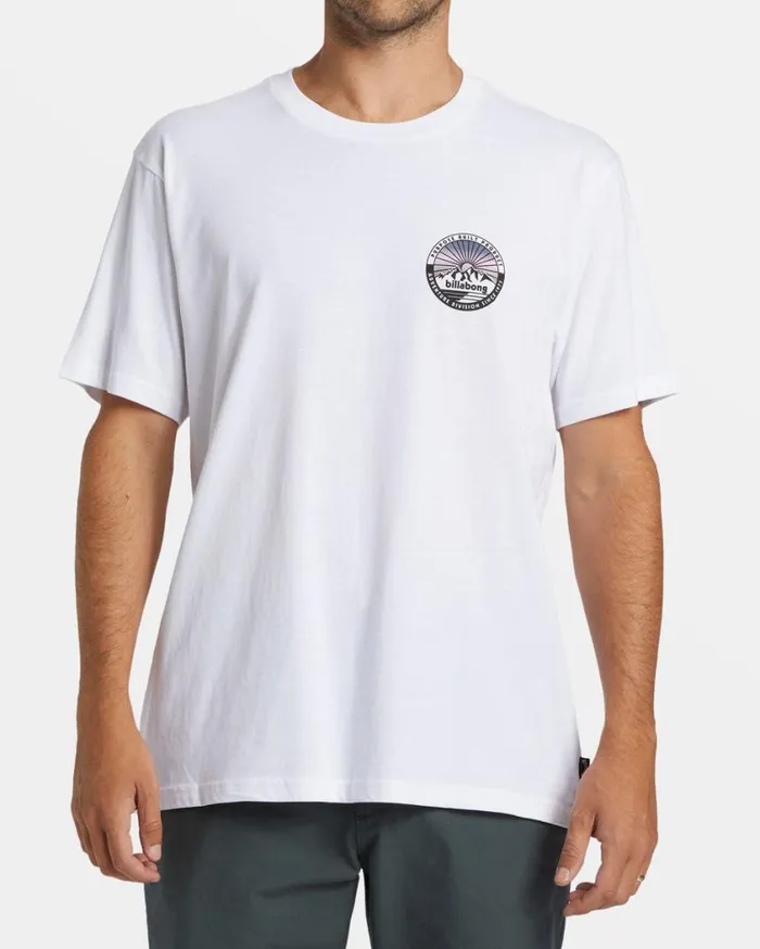 Billabong Rockies TShirt White Mens TShirts Billabong Rockies TShirt White Mens TShirts
