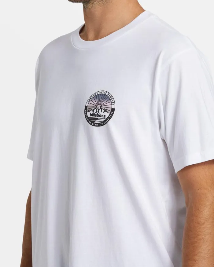 Billabong Rockies TShirt White Mens TShirts Billabong Rockies TShirt White Mens TShirts