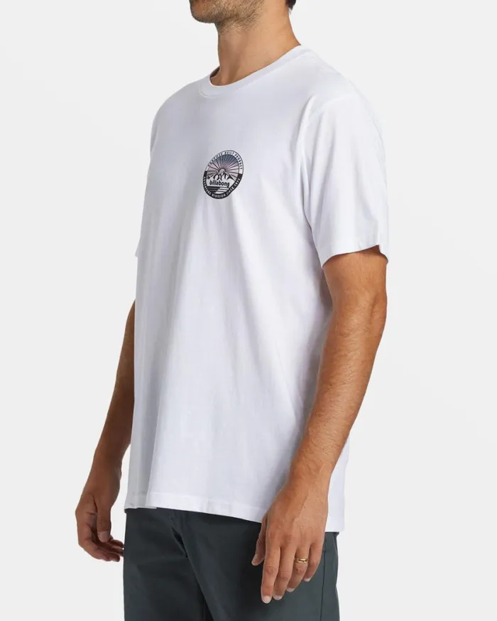Billabong Rockies TShirt White Mens TShirts Billabong Rockies TShirt White Mens TShirts