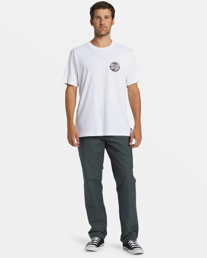 Billabong Rockies TShirt White Mens TShirts Billabong Rockies TShirt White Mens TShirts
