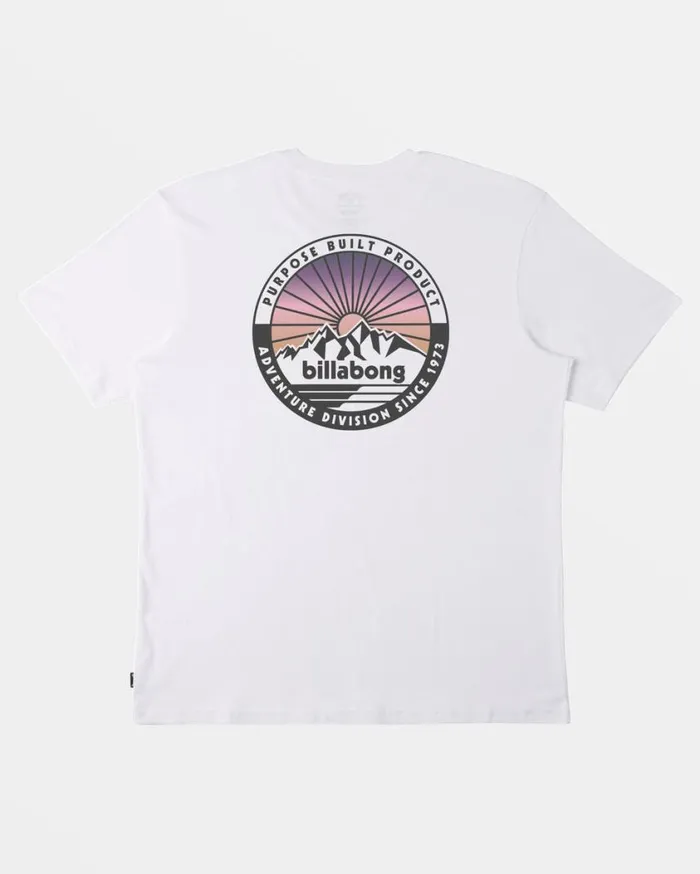 Billabong Rockies TShirt White Mens TShirts Billabong Rockies TShirt White Mens TShirts